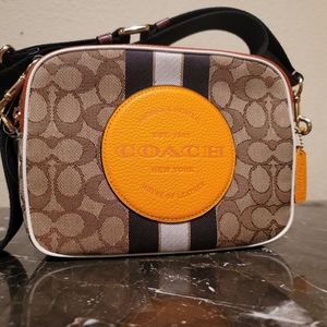COACH Signature Dempsey Crossbody New w Tags